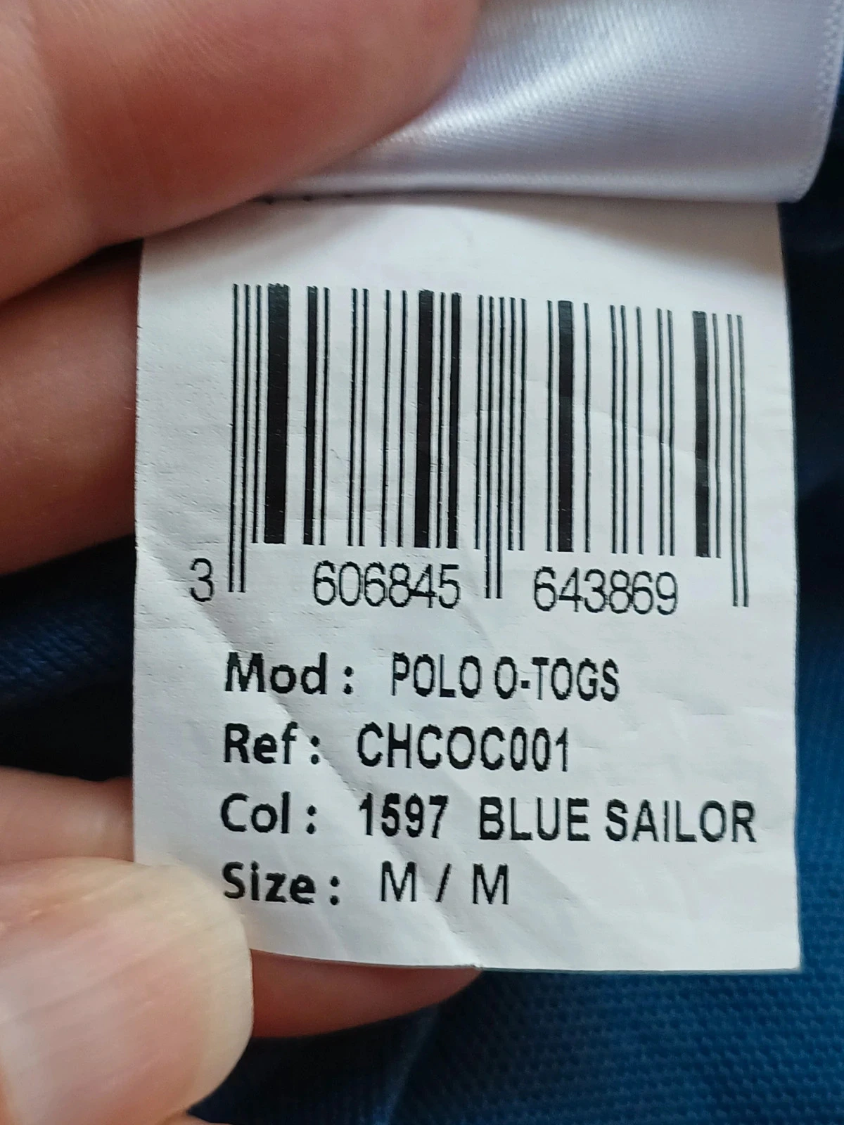 Polo azul temporada caminhos tamanho M – photo 7